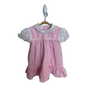 Vintage COLOR KIDS  Dress  Embroidered  Size 24